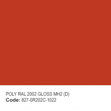 POLYESTER RAL 2002 GLOSS MH2 (D)